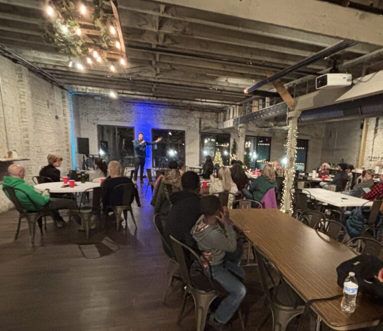 A Speak Up open mic night